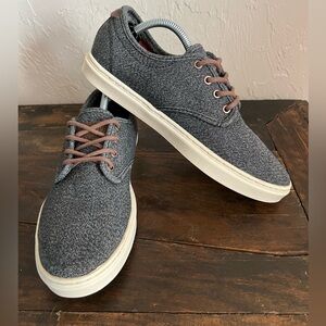 Vans Off the Wall Heather Grey Sneakers, Men’s Size 6.5